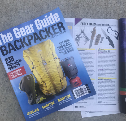 Backpacker Magazine Cover