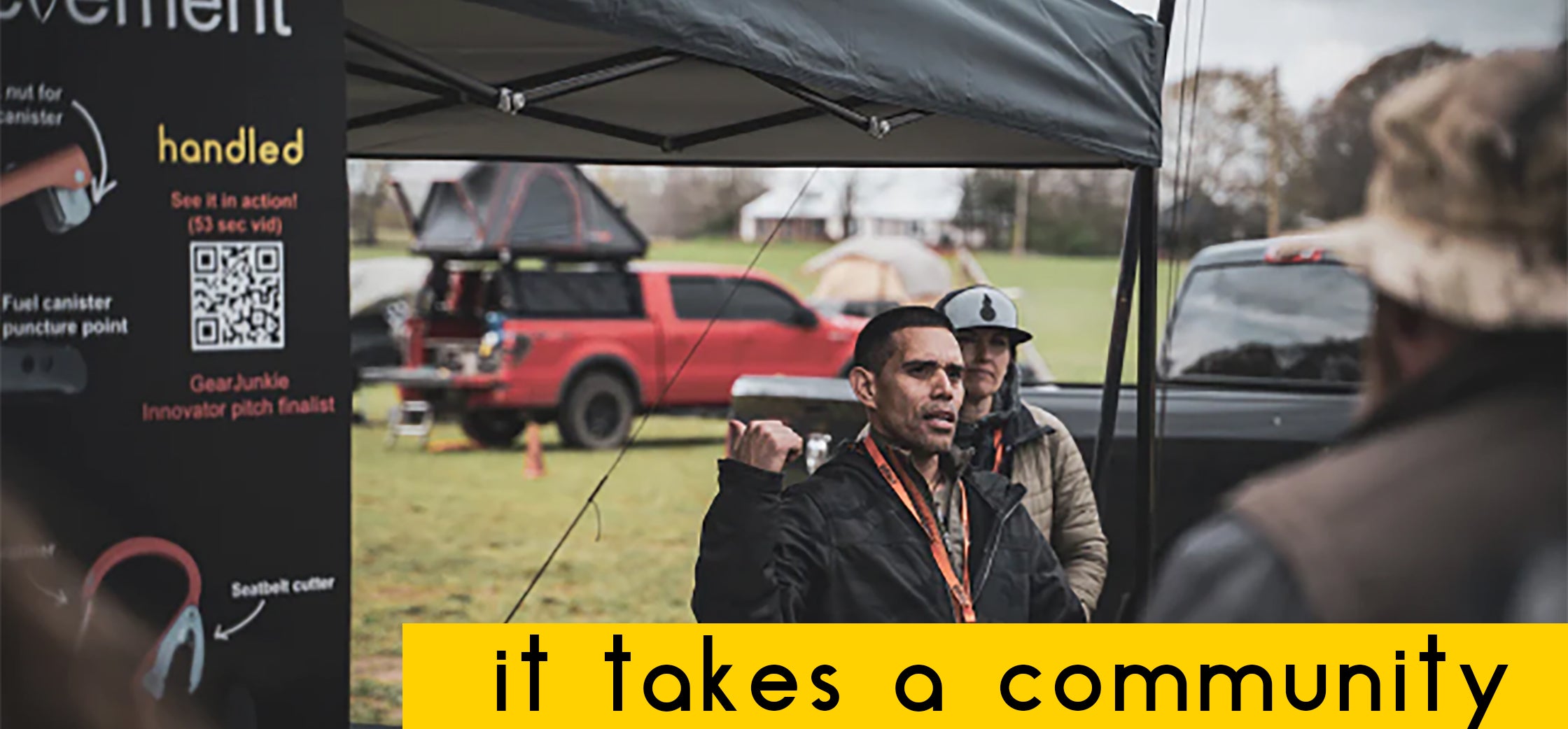 It Takes a Community – Outdoor Element