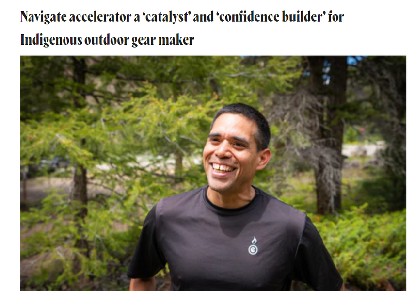 Outdoor Element Founder, Mike Mojica, featured in Tribal Business News