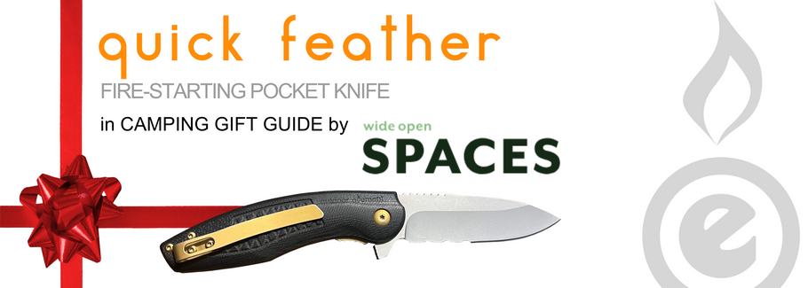 Outdoor Element's Quick Feather in Holiday Gift Guide
