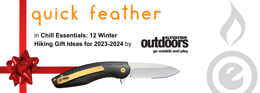 Outdoor Element's Quick Feather in Elevation Outdoors' Chill Essentials List