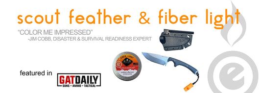 Scout Feather & Fiber LIght in GATDAILY Magazine