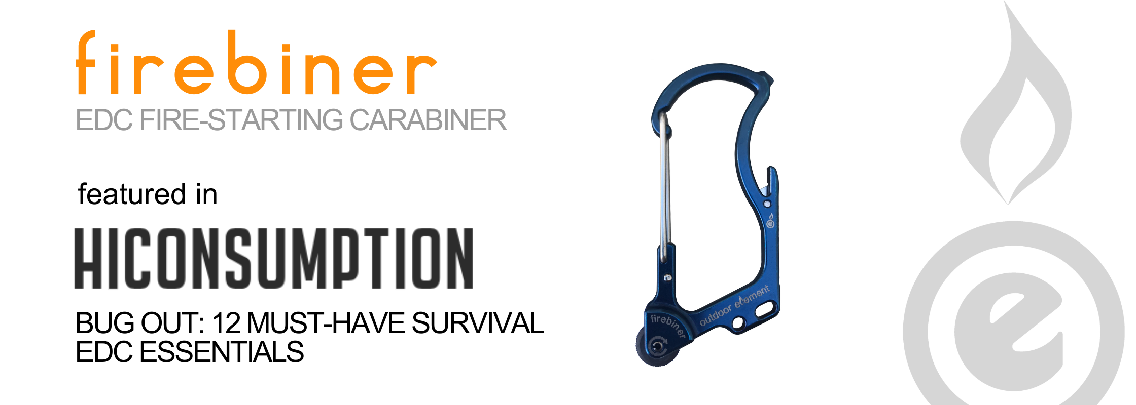 Firebiner Included in List of 12 Must-Haves for EDC Survival Essential