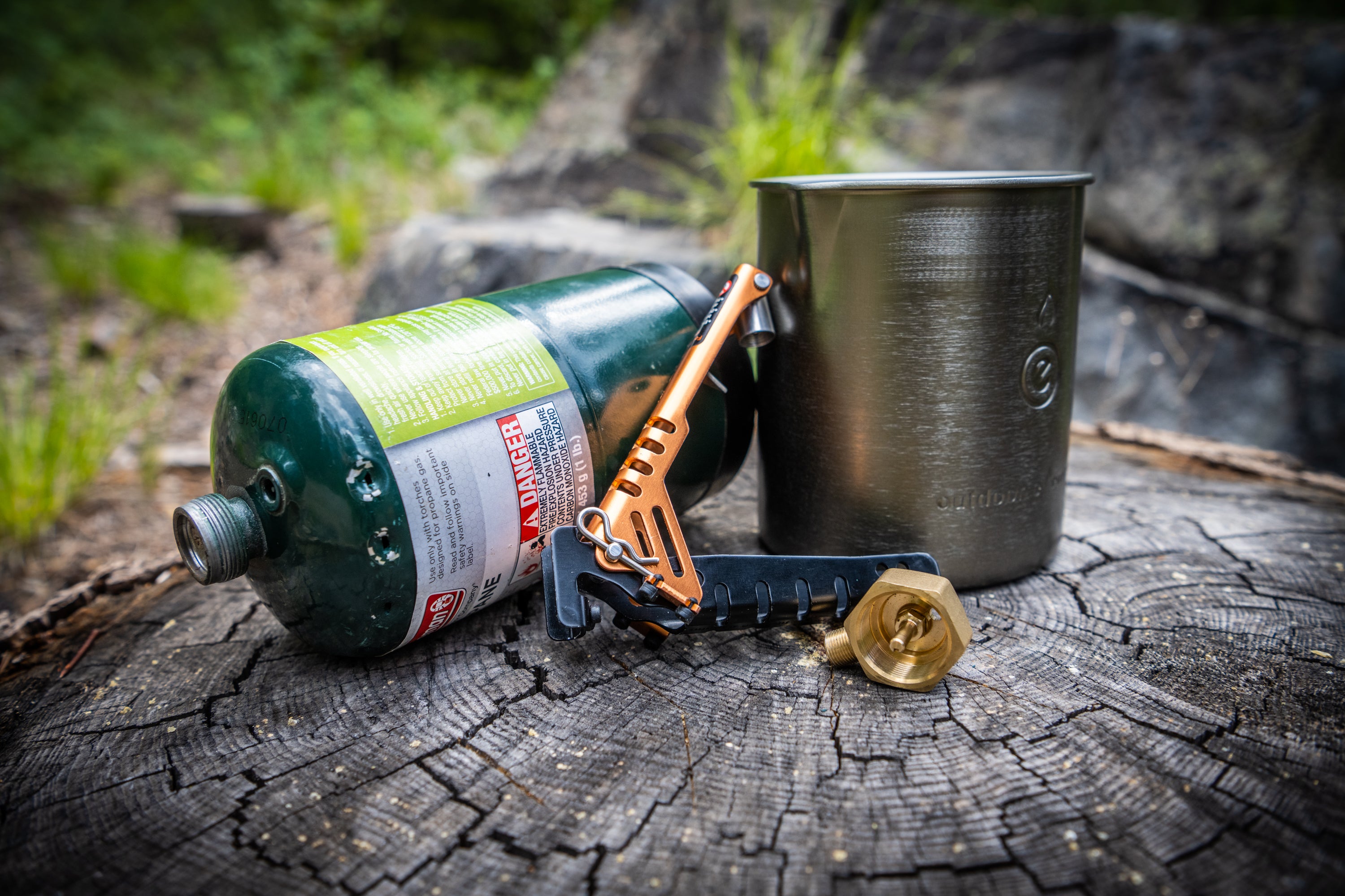 Handled by outdoor element is a potgripper and a fuel canister recycle tool.  Is your camp kitchen Handled?
