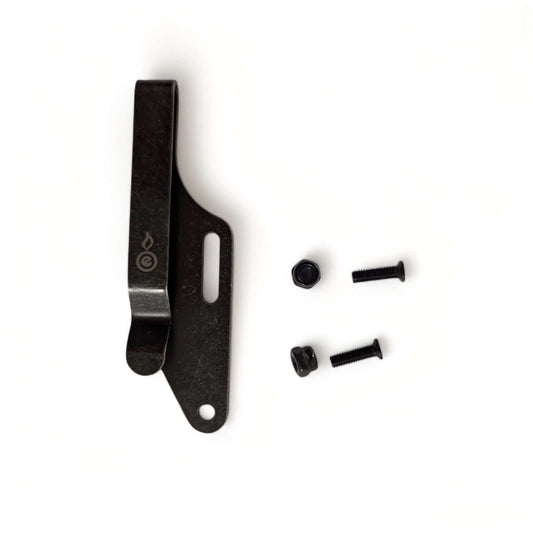 pocket clip accessory for feather adventure knives