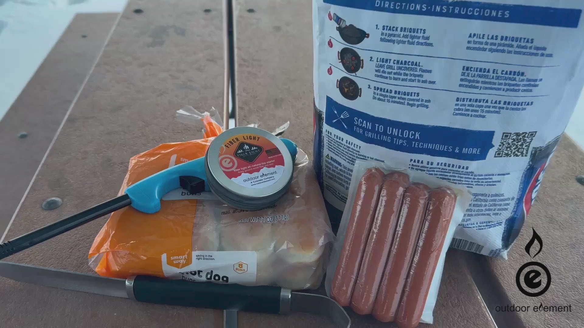 starting charcoal with fiber light fire starting tinder