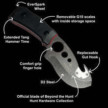 Load image into Gallery viewer, Phoenix Talon Survival Hunting Knife features banner
