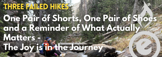 Three Failed Hikes: what I wore, what I learned