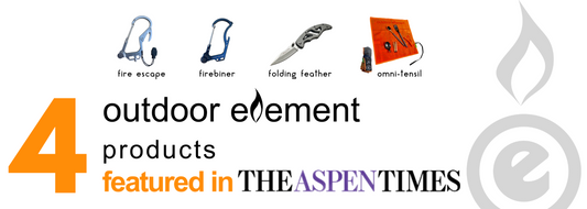 Outdoor Element has 4 products featured in the Aspen Times Gear Review