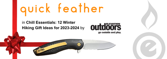 Quick Feather by Outdoor Element on the list of 12 Winter Hiking Essentials