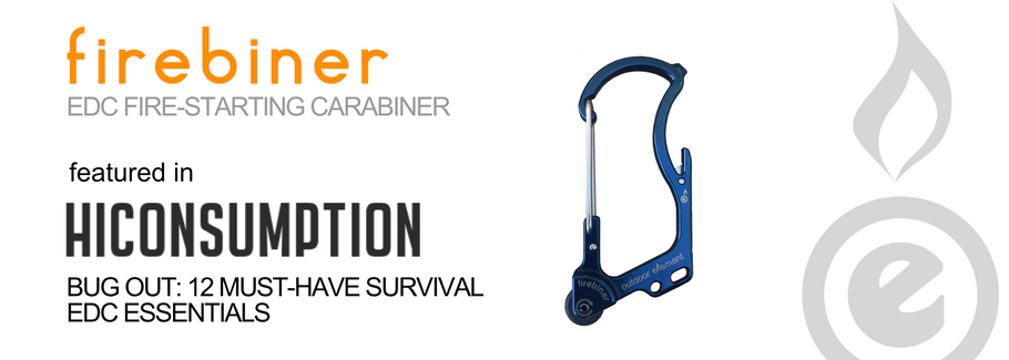Firebiner Included in List of 12 Must-Haves for EDC Survival Essentials