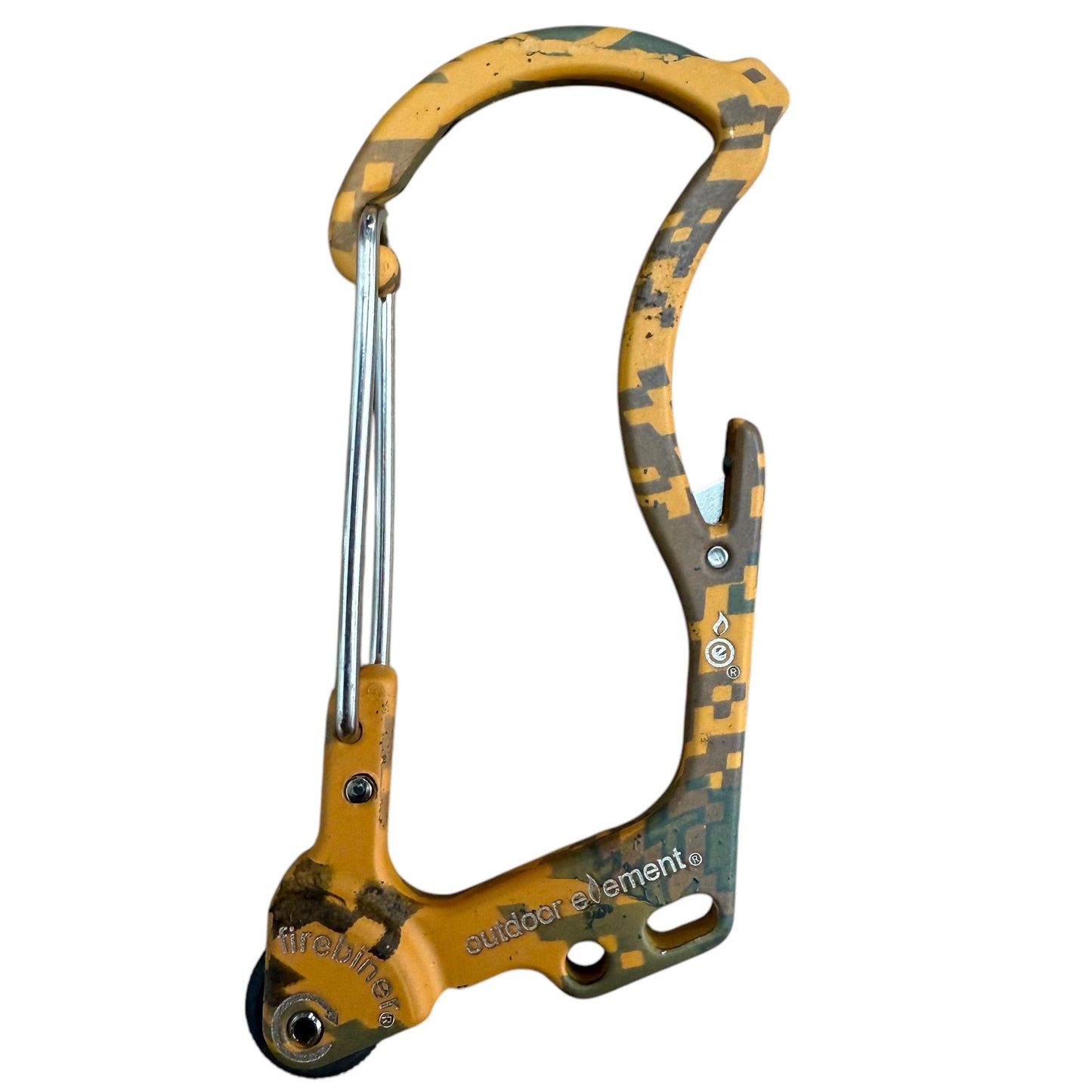 Firebiner: Fire-starting Multitool Carabiner