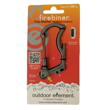 Load image into Gallery viewer, Firebiner: Fire-starting Multitool Carabiner
