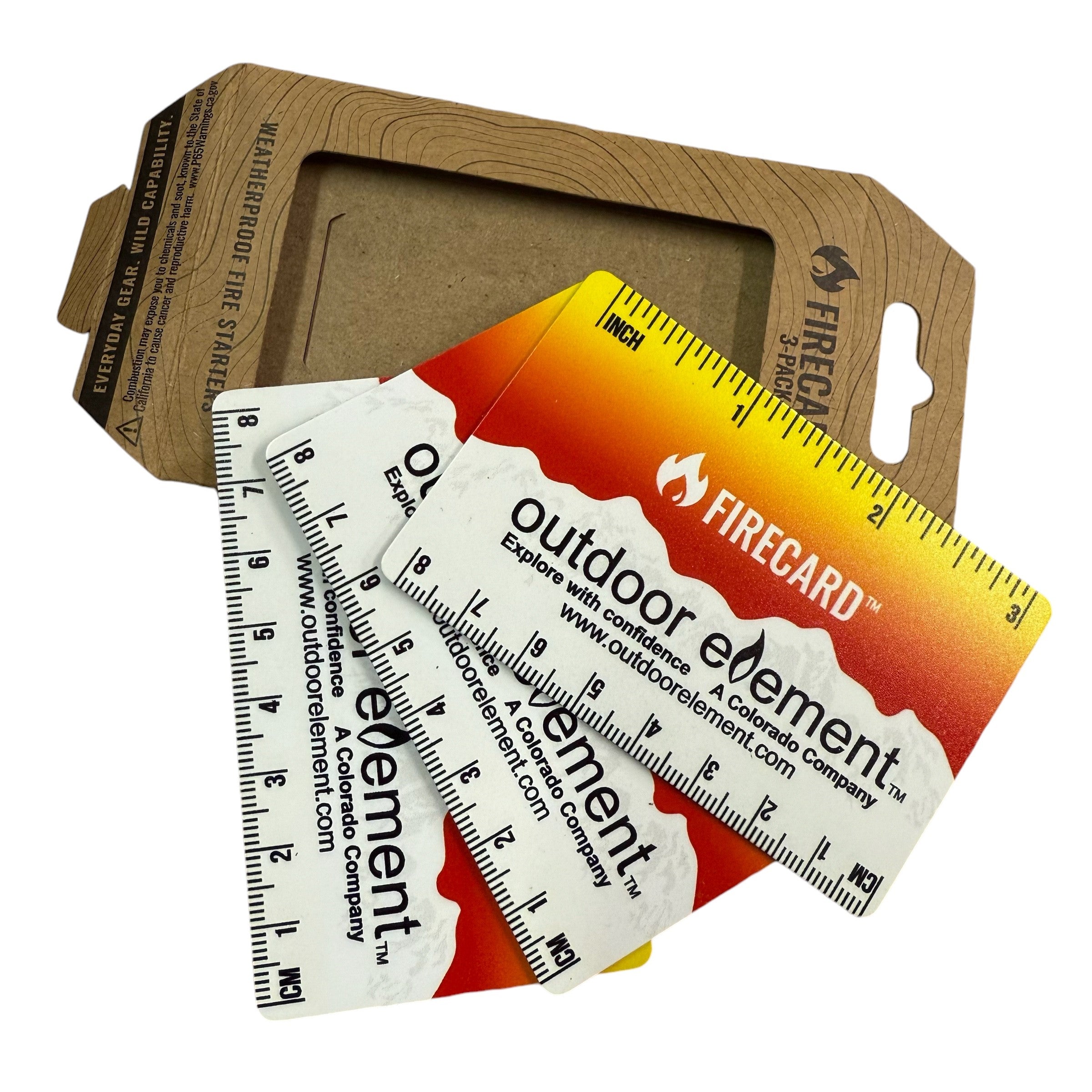 FireCard™ by Wazoo 3pk – Outdoor Element