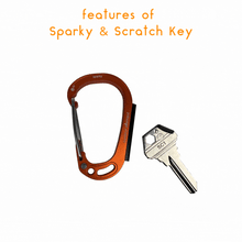 Load image into Gallery viewer, Sparky &amp; Scratch Key
