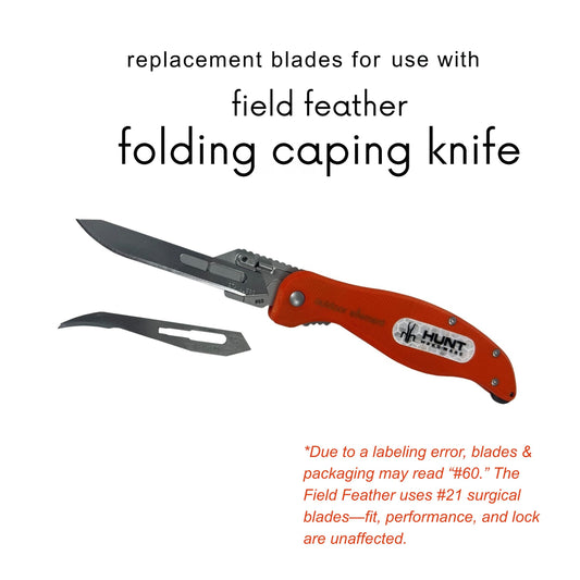 Hunting Surgical Blade Replacements 10pk