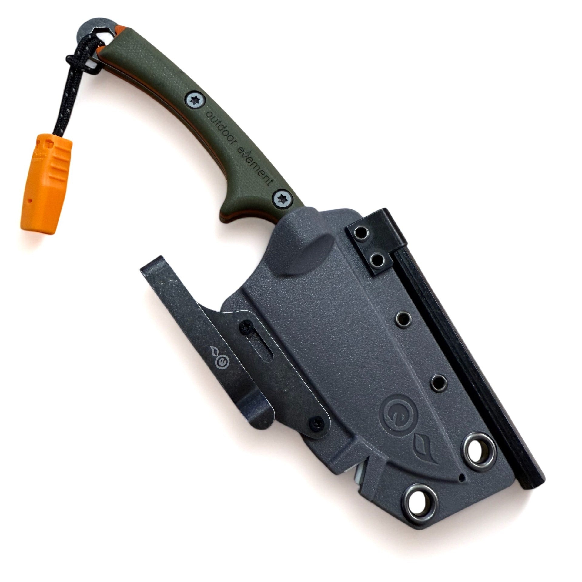 scout feather knife with sheath and pocket clip