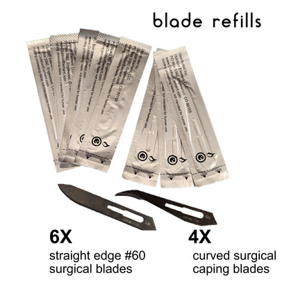 Let's Hunt bundle comes with blade refills for the Field Feather