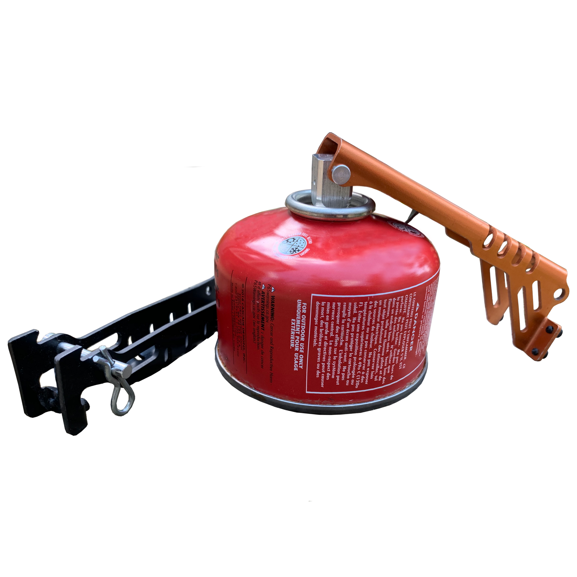 Handled Pot Gripper and Fuel Canister Recycle Tool Canister puncture