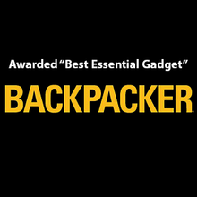 Load image into Gallery viewer, Best Essential Gadget award logo from Backpacker
