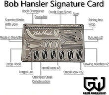Load image into Gallery viewer, Grim survival card Bob Hansler Signature
