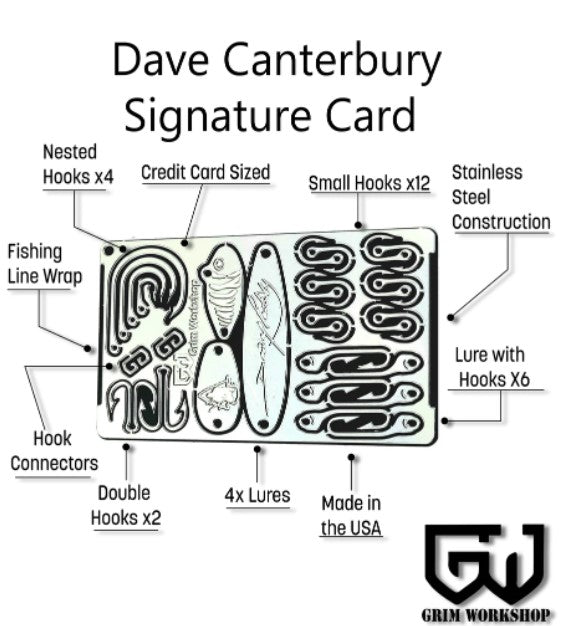 Dave Canterbury Signature Card by Grim Workshop