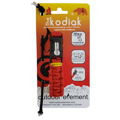 Kodiak survival bracelet customized