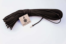 Load image into Gallery viewer, survival cord with fishing line and jute black

