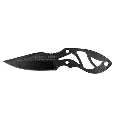 Phoenix Feather hunting survival knife front