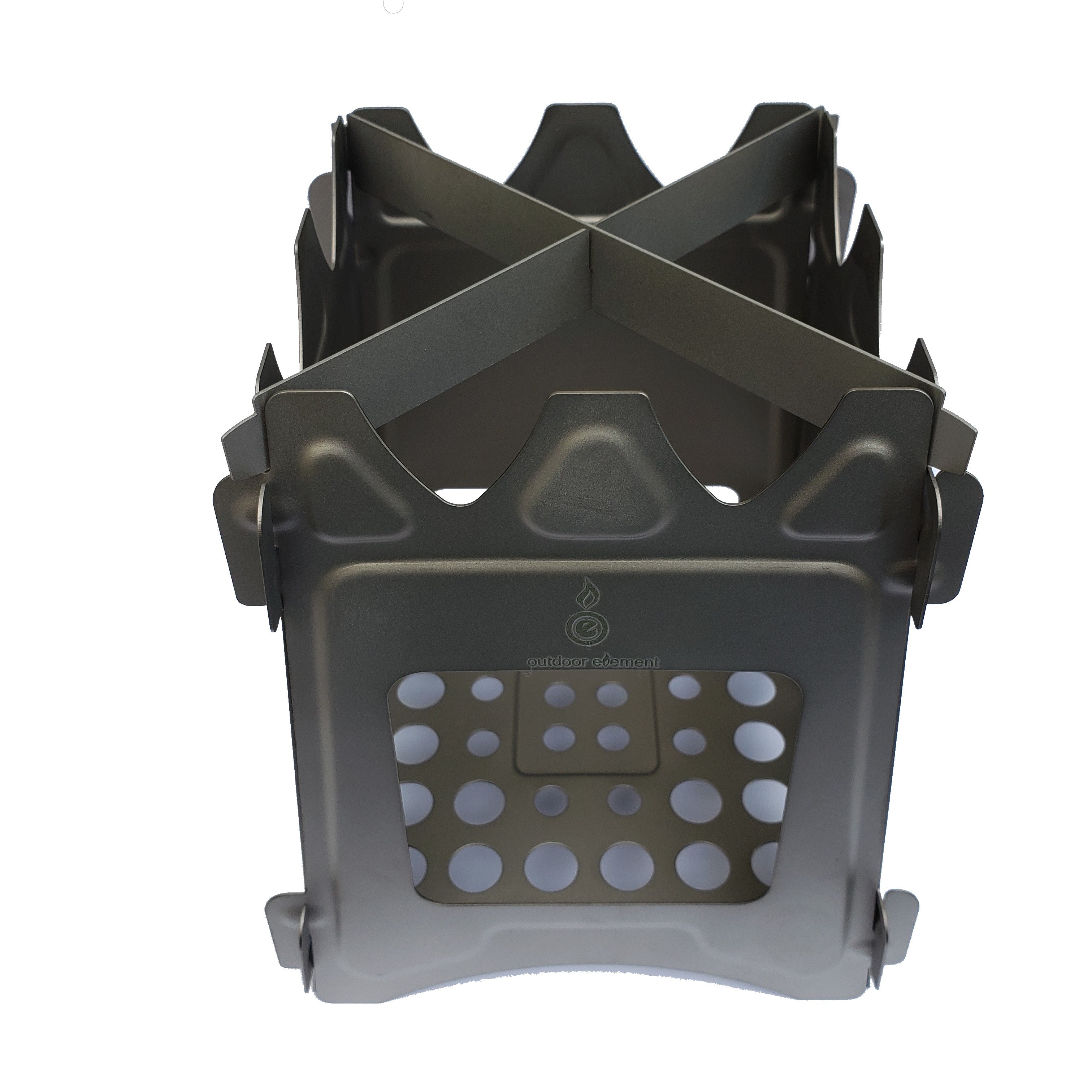 Titanium Windproof Collapsible Stove – Outdoor Element