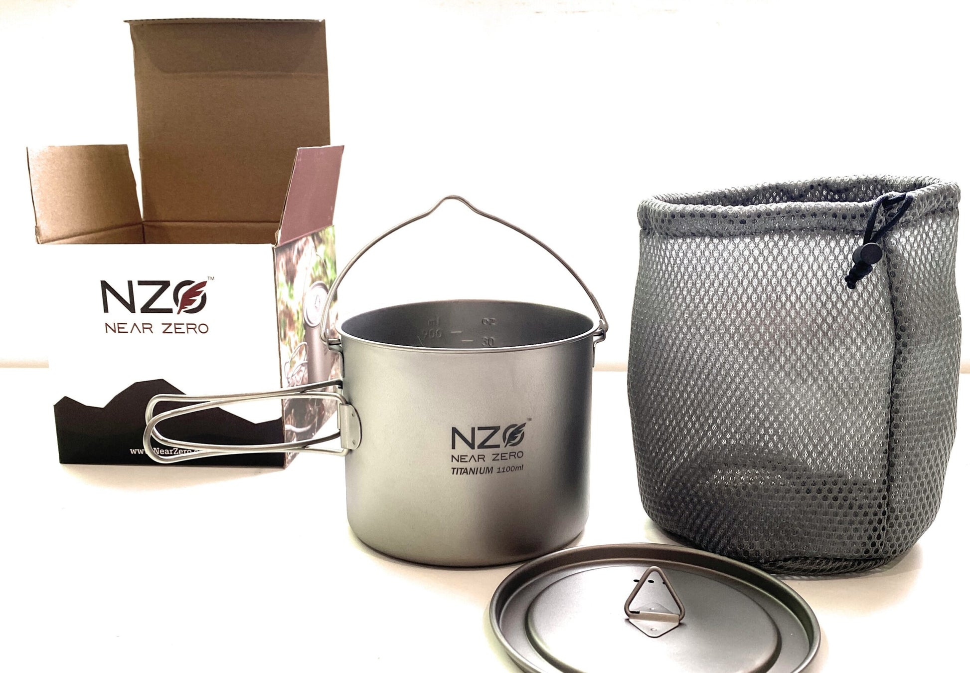 Titanium 1100ml Pot by Near Zero